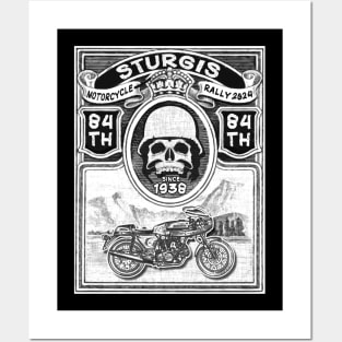 Sturgis Motorcycle rally 2024 Posters and Art